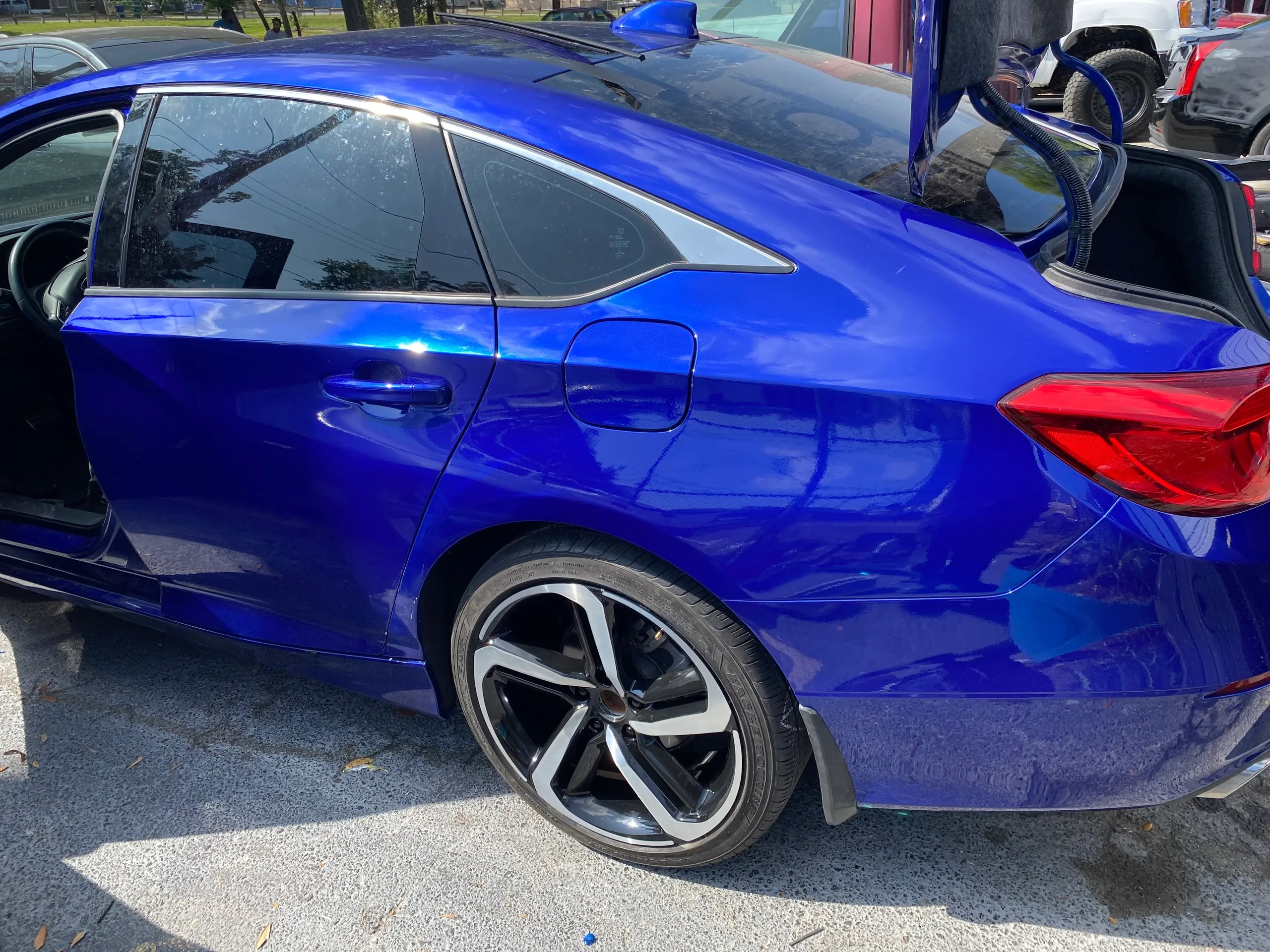 After structural repair and frame straightening - Dock's Auto Clinic Lutz FL