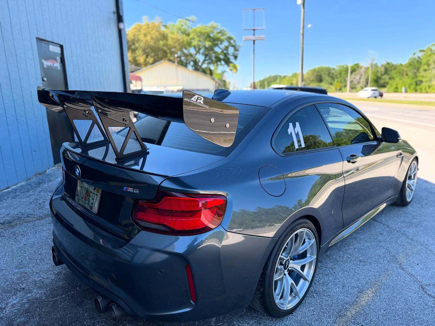 Aftermarket parts installation progress - Tampa Bay collision repair