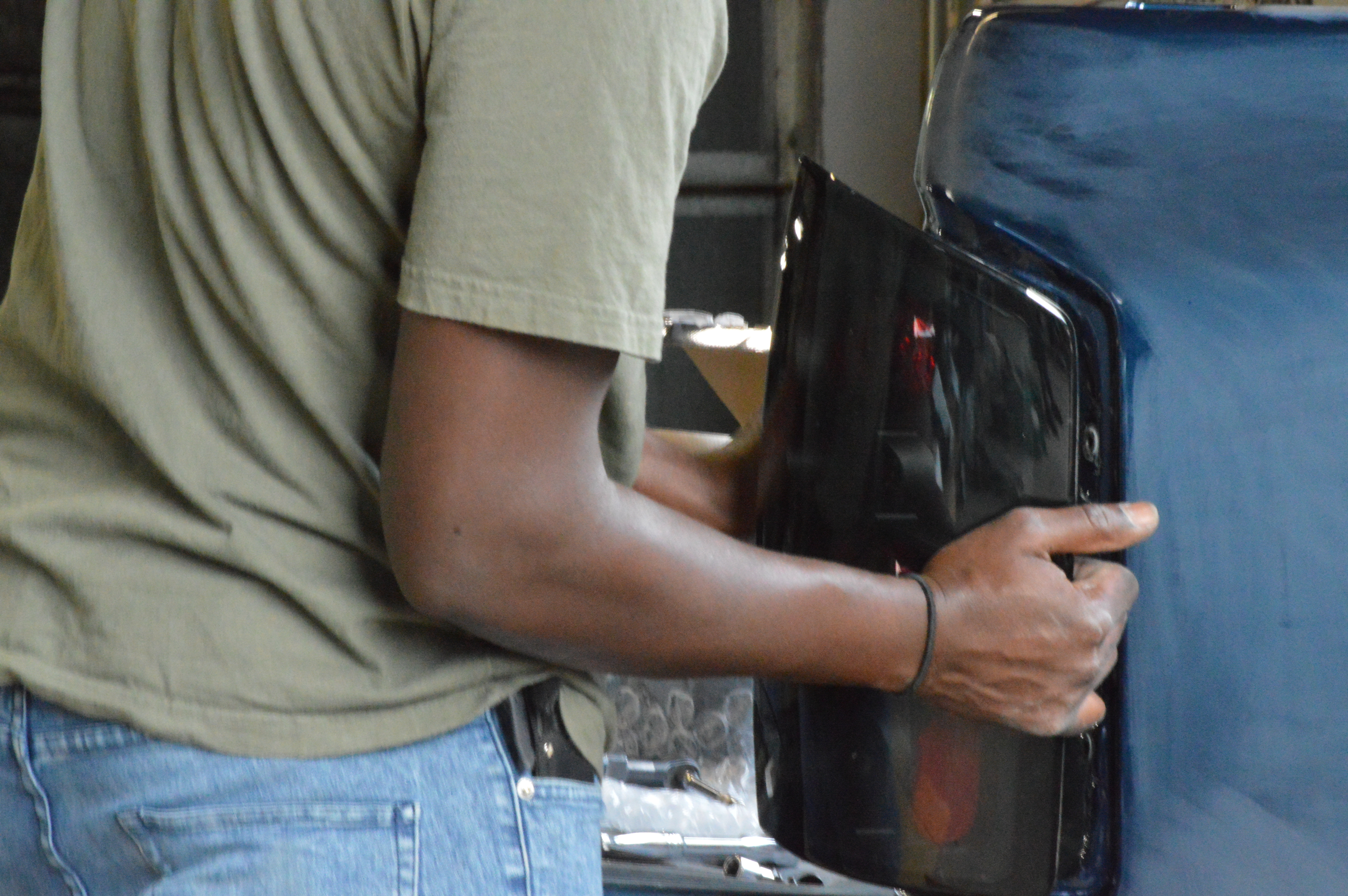 Custom taillights installation - Lutz FL auto body shop